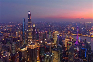 The scenery of Shanghai's back garden is captivating